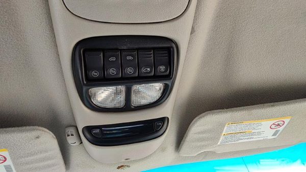 00-04 Venture Center Overhead Console Oem Dome Light Map Lamp Cubby Gray 14D — photo 3