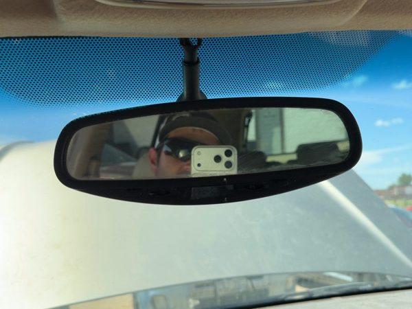 2005-2016 Honda Crv Inside Rear View Mirror Oem Windshield Mounted 76400Sea004 — photo 2