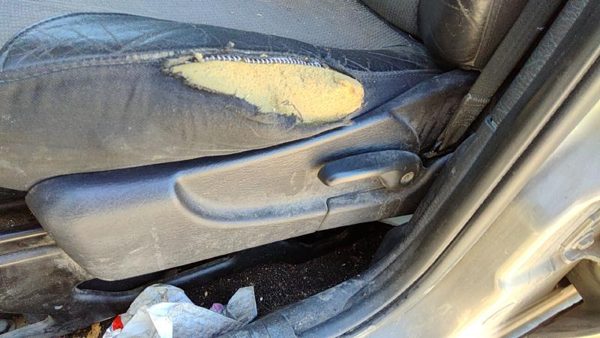 2004 Jeep Liberty Driver Left Side Power Seat Switch With Trim Panel Oem Gray Dv — photo 2