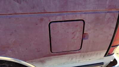 1982-1994 S10 Blazer Fuel Tank Door With Hinge Gas Lid Oem Filler Red