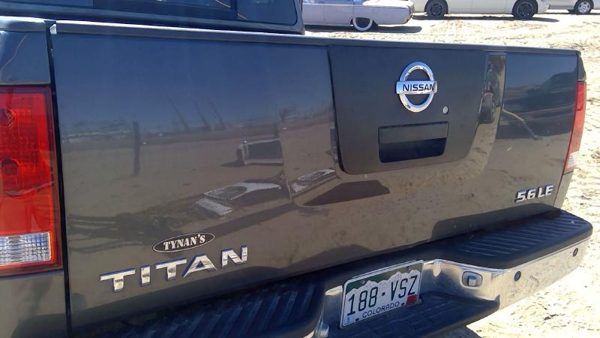 2006 Nissan TITAN Trunk/decklid/hatch/tailgate Gray K11 — photo 5
