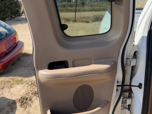 99-03 Ford F150 Passenger Right Rear Door Trim Panel With Switches Back Tan Ex — photo 5