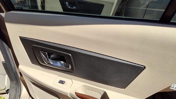 04-05 Cts Passenger Right Rear Door Trim Panel With Switches Back Neutral 702 — photo 4