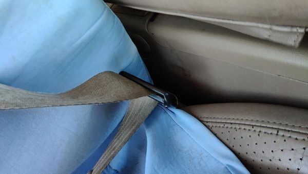 1991-1994 Ford Explorer Passenger Right Front Seat Belt Buckle Receiver Oem Tan — photo 5