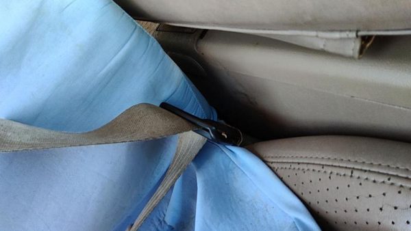 1991-1994 Ford Explorer Passenger Right Front Seat Belt Buckle Receiver Oem Tan — photo 6