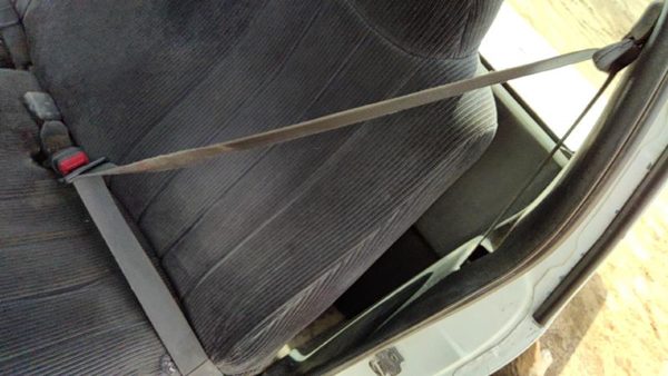 1999-2003 S10 Pickup Driver Left Front Seat Belt Retractor Oem Shoulder Gray 12D — photo 2