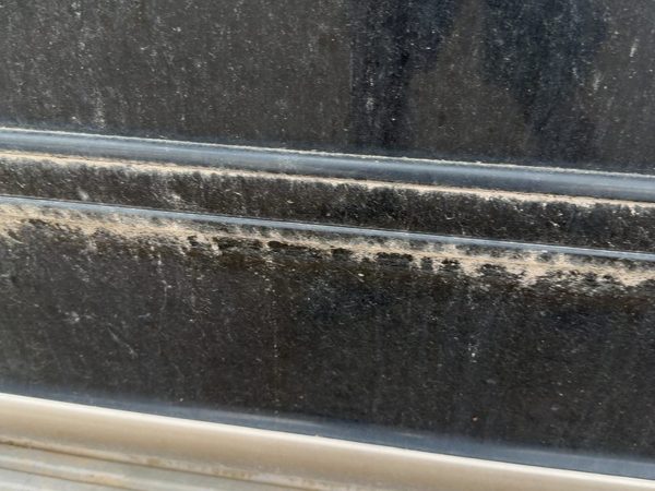 1997-2002 Ford Expedition Driver Left Front Upper Moulding From Door Oem Black — photo 2