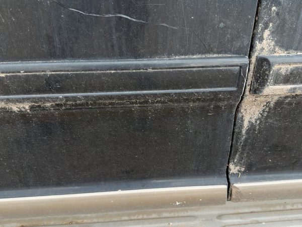 1997-2002 Ford Expedition Driver Left Front Upper Moulding From Door Oem Black — photo 6