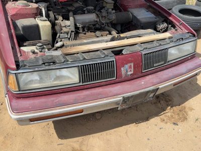 1988 Olds Eighty-eight 88 Header Panel