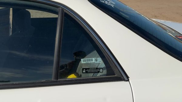 97-05 Buick Century Driver Left Rear Vent Window Back Door Glass With Frame Oem — photo 3