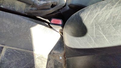 1997-1998 Bmw 540I Driver Left Front Seat Belt Buckle Receiver Oem Black