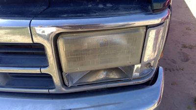 1991-1996 Dodge Dakota Driver Left Head Light Oem Front Lamp With Bracket