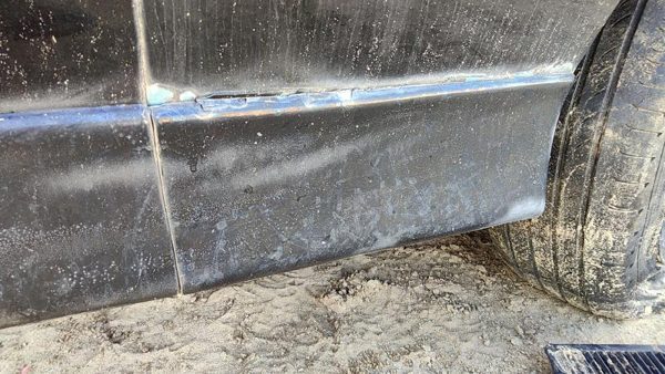 85-90 Chevy Camaro Rh Passenger Right Rear Moulding On Quarter Panel Oem Black — photo 3