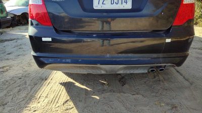 2010-2012 Ford Fusion Rear Bumper Cover Assembly Back Uh Tuxedo Black Metallic