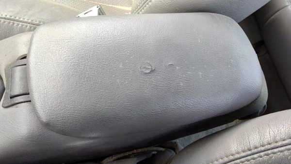 1993-1995 Pontiac Bonneville Center Console Lid Only Oem Arm Rest Fold Down Gray — photo 2