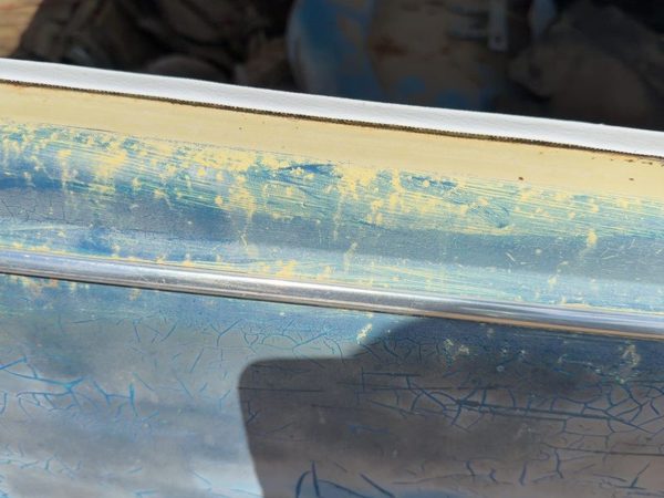 1968-1979 Vw Super Beetle Passenger Right Rear Moulding On Quarter Panel Oem — photo 2