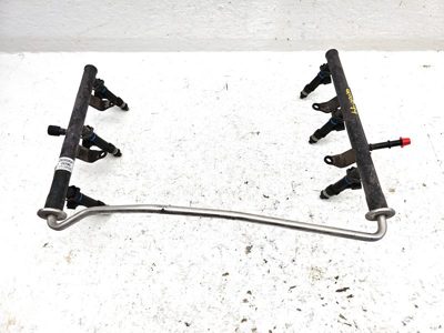2004-2012 Jeep Liberty Complete Fuel Rail With Injectors Set Loaded Oem 3.7L