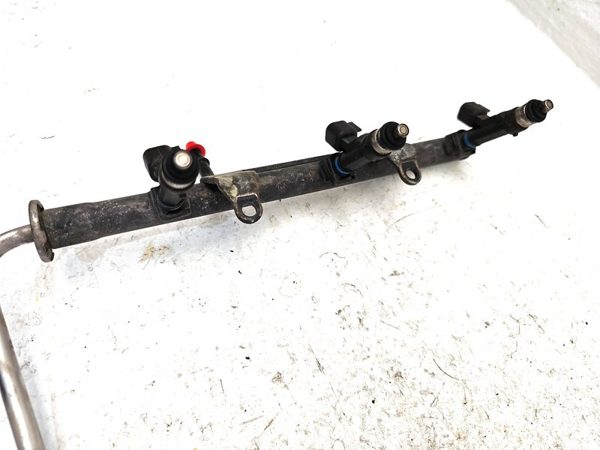 2004-2012 Jeep Liberty Complete Fuel Rail With Injectors Set Loaded Oem 3.7L — photo 12