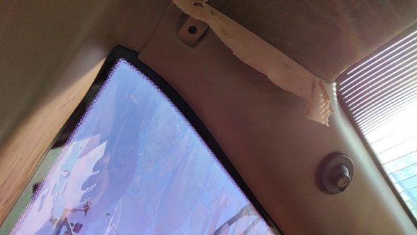 88-96 Grand Prix Passenger Right C Pillar Trim Panel Tan Rt C Pillar Trim 2 Door — photo 4