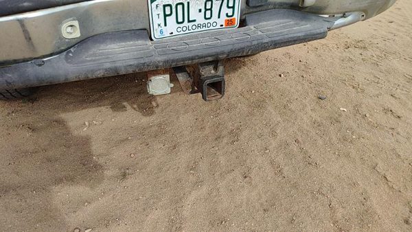 2001-2006 Chevy Silverado 2500 Trailer Receiver Hitch Factory Mount Oem 12497969 — photo 1