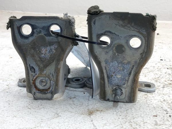 2014 Ford F250 Super Duty Passenger Right Front Door Hinge Pair Set Oem Crew Cab — photo 4