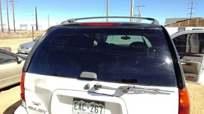 2002-2009 Gmc Envoy Back Glass Rear Window Oem 25917707