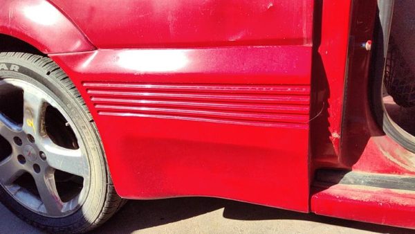 92-94 Grand Prix Passenger Right Rear Moulding On Quarter Panel Oem 2 Door Red — photo 2