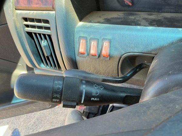 99-04 Grand Cherokee Turn Signal Switch Column Control Lever Headlight Gray Dlaz — photo 2