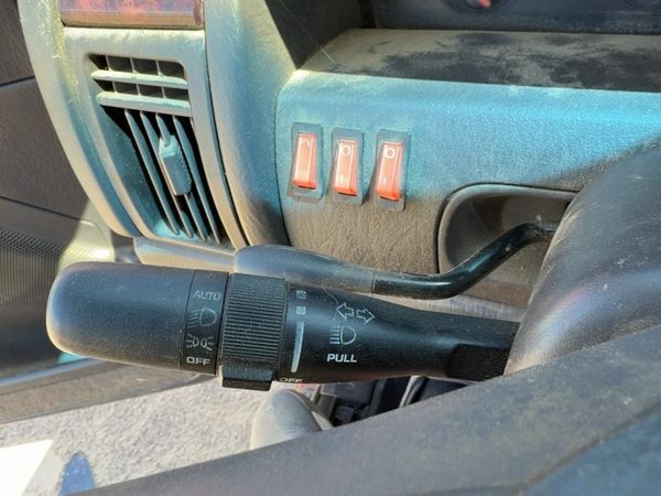 99-04 Grand Cherokee Turn Signal Switch Column Control Lever Headlight Gray Dlaz — photo 3