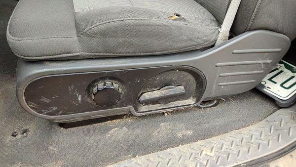 2004-2008 Ford F150 Driver Left Side Seat Trim Panel Oem Gray Me — photo 1