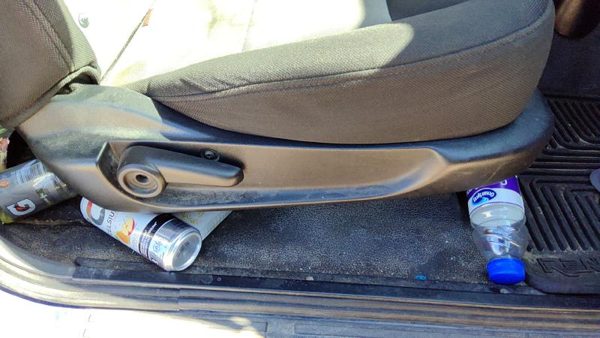 2004-2011 Ford Ranger Passenger Right Side Seat Trim Panel Oem Black Rf — photo 2