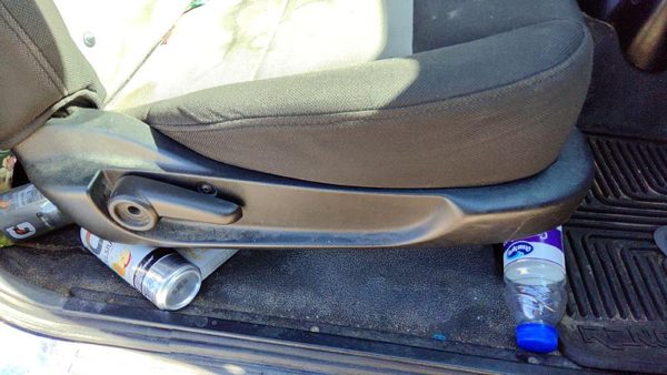 2004-2011 Ford Ranger Passenger Right Side Seat Trim Panel Oem Black Rf — photo 4