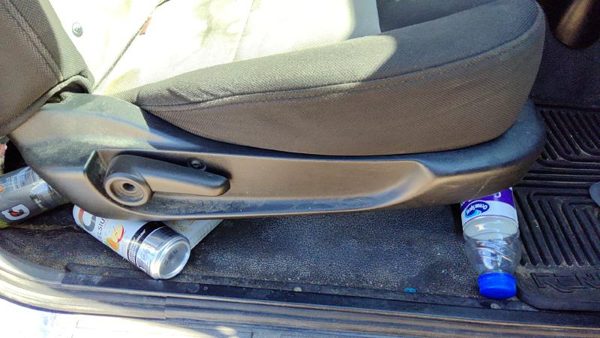 2004-2011 Ford Ranger Passenger Right Side Seat Trim Panel Oem Black Rf — photo 3