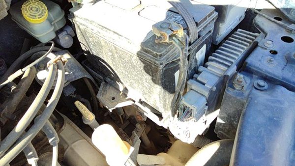 2001-2005 Dodge Caravan Complete Battery Box Mount Tray With Hold Down Oem 3.8L — photo 1