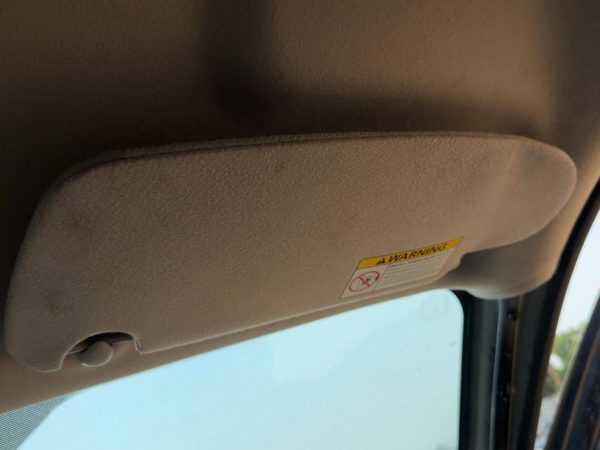 2002-2005 Dodge Ram 1500 Passenger Right Sun Visor Oem Dark Gray V9Dv 0Wf20Tl2Aa — photo 5