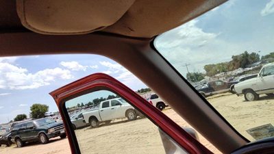 98-01 Mazda B2500 Driver Left A Pillar Trim Windshield Post Panel Oem Gray V2