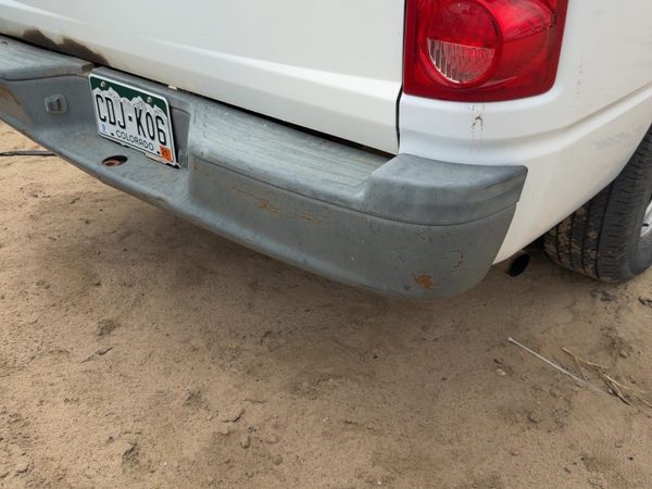 2005-2011 Dodge Dakota Rear Bumper With Mount Brackets Oem 55077652Ab — photo 5
