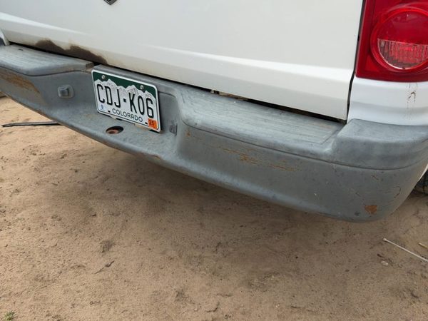 2005-2011 Dodge Dakota Rear Bumper With Mount Brackets Oem 55077652Ab — photo 6