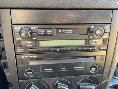 2001-2009 Vw Jetta Stock Radio Oem Factory Stereo Cd Player Cassette 1Jm035157D