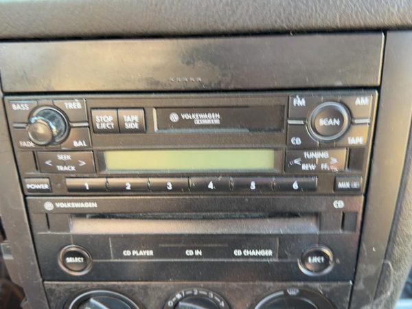 2001-2009 Vw Jetta Stock Radio Oem Factory Stereo Cd Player Cassette 1Jm035157D — photo 4