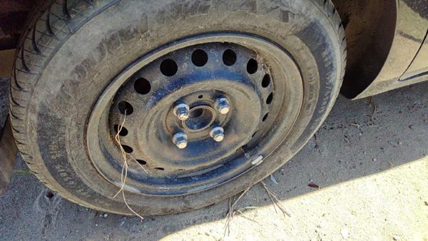 2008 Nissan Sentra 15 Steel Wheel OEM Factory Rim 40300ET007 — photo 2