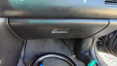 02 Infiniti G20 Glove Box Assembly Complete Door With Latch Oem Black 685007j105