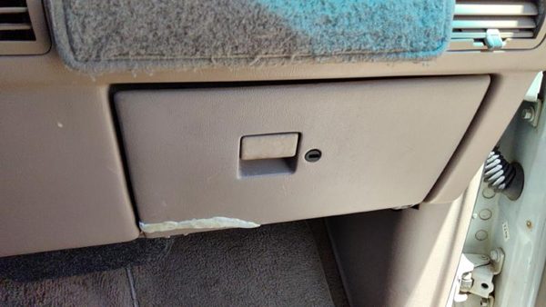 1991-1994 Ford Explorer Glove Box Assembly Complete Door With Latch Oem Tan — photo 2