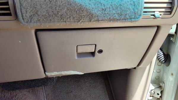 1991-1994 Ford Explorer Glove Box Assembly Complete Door With Latch Oem Tan — photo 3