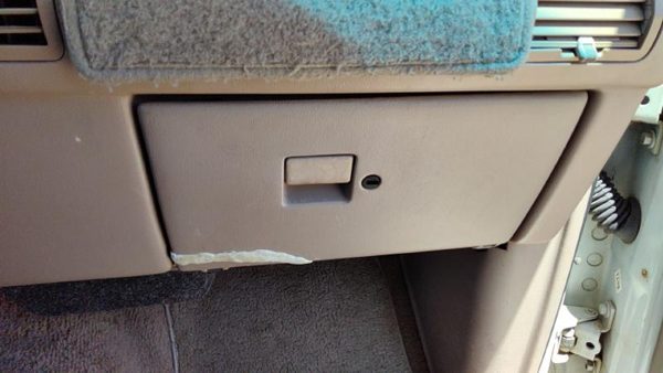 1991-1994 Ford Explorer Glove Box Assembly Complete Door With Latch Oem Tan — photo 4