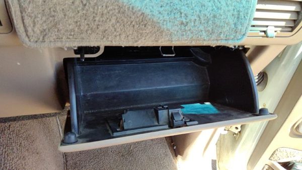 1991-1994 Ford Explorer Glove Box Assembly Complete Door With Latch Oem Tan — photo 6