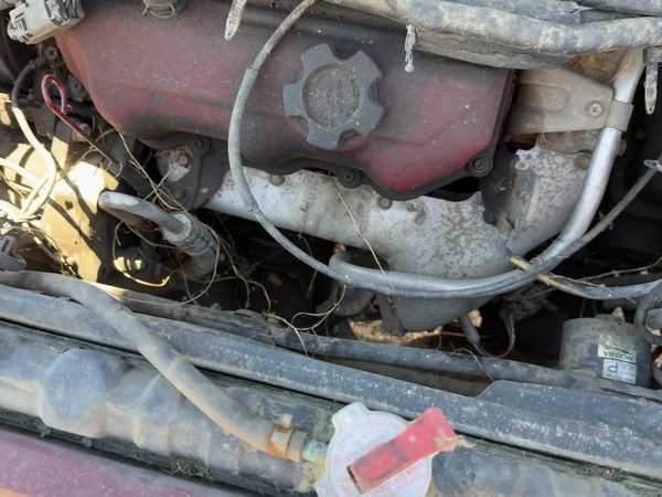 1985-1988 Nissan Maxima Driver Left Exhaust Manifold Assembly Oem 3.0L Front — photo 1