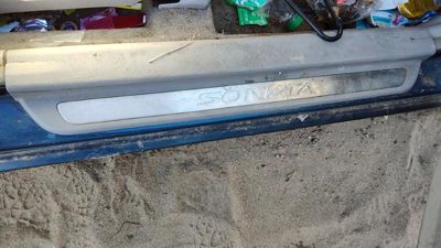 2006 Hyundai Sonata Passenger Right Lower Sill Step Moulding Trim Panel Oem Gray