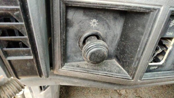 1992-1996 Jeep Cherokee Headlight Switch Control Knob Buttons Dash Oem — photo 2