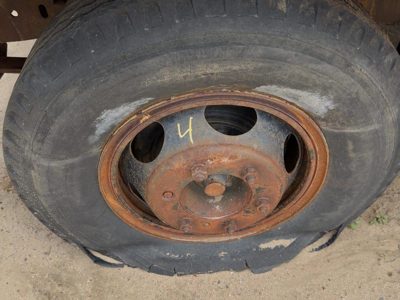 1967-1982 Ford F350 16.5" Front Dually Wheel Oem Factory Rim #4 D0Tz1015B